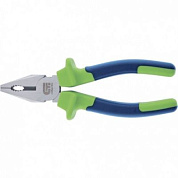 Плоскогубцы комбинированные, 180 мм, двухкомпонентные рукоятки Сибртех 17051