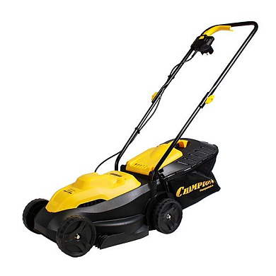 Электрическая газонокосилка, 220 В, 50 Гц, 1000 Вт, 3000 об/ мин Champion EM3411