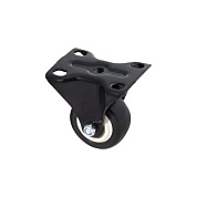 Ролик меб. DIAMOND d50 h72 прямоходящий, черный AKS 75727