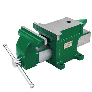 Тиски стальные с наковальней 150 мм RockForce RF-6540106W