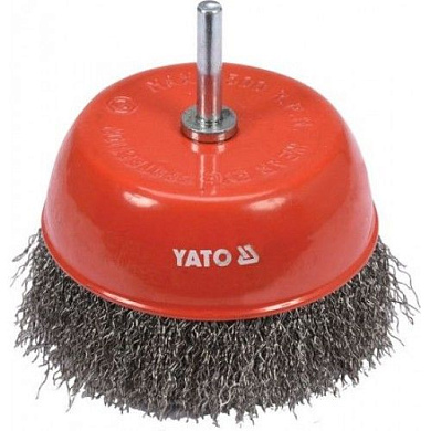 Щетка проволочная 100 мм INOX YATO YT-47511