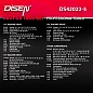 Набор инструментов 202 пр. 1/4''&3/8''&1/2'', 6-гр. DISEN DS-42022-5