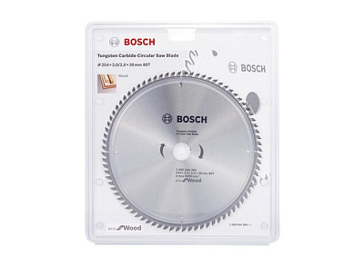 Пильный диск ECO for Wood 254х30 мм Z80 BOSCH 2608644384