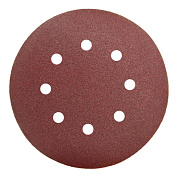 Шлифовальный круг 125 мм P240 8 отверстий GRAFF 1351252408