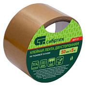 Лента клейкая двусторонняя, на тканевой основе Сибртех