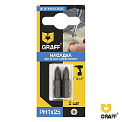 Бита для шуруповерта в блистере GRAFF