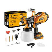 Краскопульт аккумуляторный DKSG20K3 DEKO 063-4021
