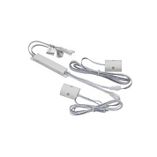 Выключатель бесконтактный двойной для шкафов (на преграду), накладной, 60W белый AKS 85339