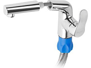 Смеситель для умывальника Lt D35, серия Iris хром, вытягивающийся излив A-five A5-0226