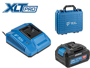 Набор аккумулятор 4 А*ч и зарядное устройство 1х4 А XLTpro в чем. SET BULL 2329061