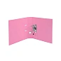 Папка-регистратор, A4, 70 мм, ПВХ, розовый