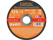 Круг отрезной 125х1.2x22.2 мм для металла STARTUL STANDART ST5125-12