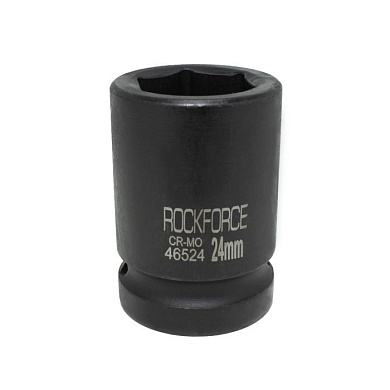 Ударная торцевая головка 24 мм 6-гр. 3/4'' RockForce RF-46524