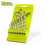 Набор сверл по бетону 3-10 мм 8 пр DYLLU DTMJ6B08