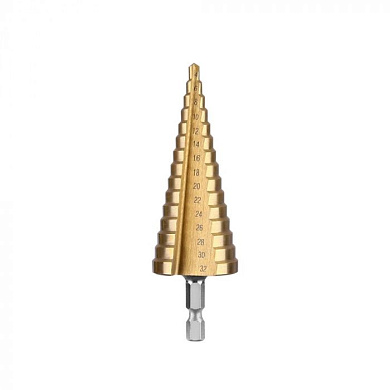 Сверло по металлу ступенчатое 4-32 мм DH24 DEKO 065-0692