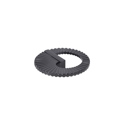 Ручка меб. кнопка мет. SANDY 32, пепел AKS 104144