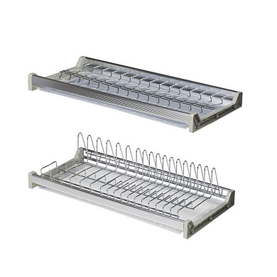 Сушка верх.база 700 нерж.сталь с профилем ДСП16 INFINITY, хром AKS 90774