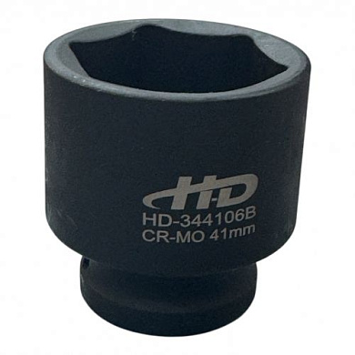 Головка торцевая ударная 3/4" 6гр. 41 мм L58 мм CrMo H-D HD-344106B