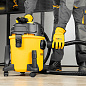 Пылесос строительный RVC20, 1400 Вт, бак 20 л, шланг 3 м, розетка с автосинхр. Denzel 28202