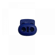 Ограничитель пластиковый с двумя отверстиями синяя 500 штук