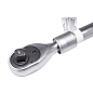 Трещотка реверсивная 1/2'' L 300-440 мм, 72 зуб, телескопическая с резиновой эргономичной ручкой Forsage F-802433