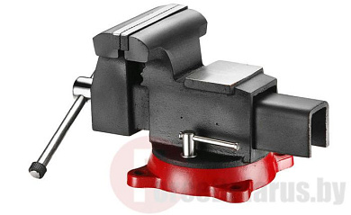 Тиски слесарные, поворотные с шир. губок 4" Force 6540204A