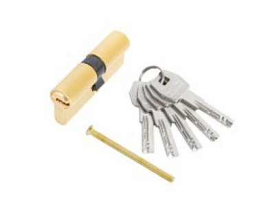 Евроцилиндр Стандарт MAX 70-5K SB мат.золото, 35х35, перф.ключ/ключ, 100,10 УЗК 16020