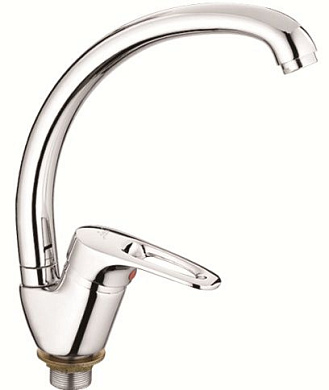 Смеситель для кухни, цинк, хром Ledeme L5968-B