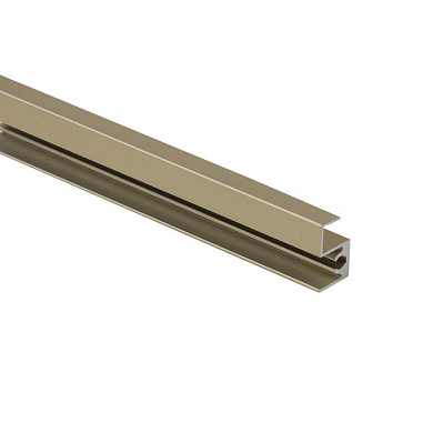 Профиль алюминиевый SENATOR золото горизонт верхн. L-6000 мм для узкой сис-мы АЛЮТЕХ 78356