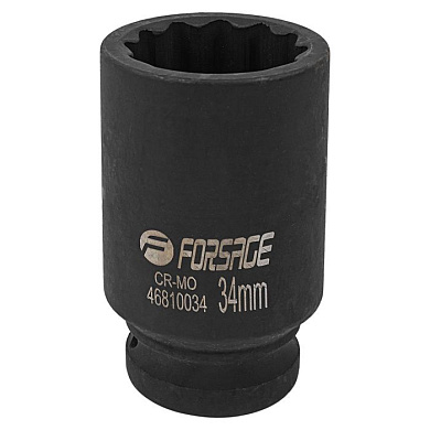 Головка ударная глубокая 50 мм 3/4'' 12-гр. Forsage F-46810050