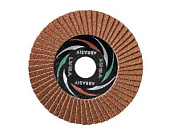 Круг лепестковый 125х22 мм А80 плоск. КЛТ1 PROM CERAMIC LUGAABRASIV 4603347514252