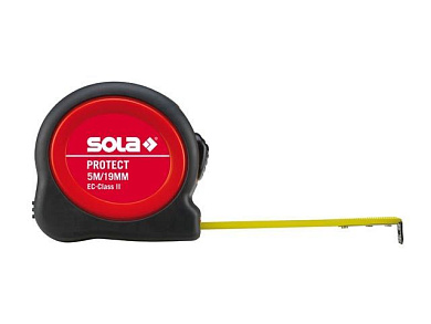 Рулетка 3м/16мм "Protect" PE SOLA 50550201