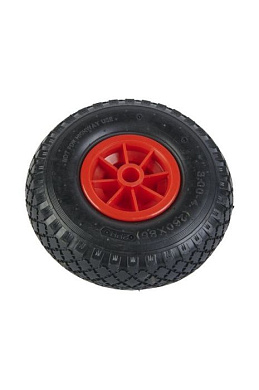 Колесо пневматическое резиновое 260 мм PR1805-2 (красное) TOR 1031443