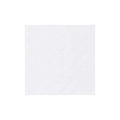 Заглушка самоприлипающая к конфирматам белый ягненок (14322) (лист-25шт.) AKS 82908