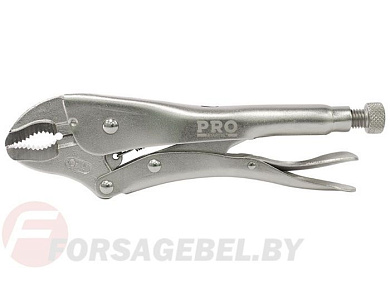Зажим с фиксатором 250 мм изогнутые губки Pro Startul PRO-6051-02