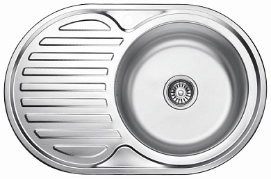 Кухонная мойка из нержавеющей стали, декорированная Ledeme L67750-6R