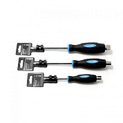 Отвертка крестовая силовая магнитная под ключ Profi S2 Forsage