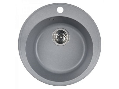 Мойка кухонная из мраморной крошки, gray, Wisent WR480-29