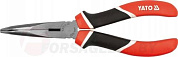 Тонкогубцы загнутые 200 мм CrV55 Yato YT-1946