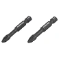Набор бит торсионных 2 пр. PH2 1/4" 50 мм Forsage F-36193