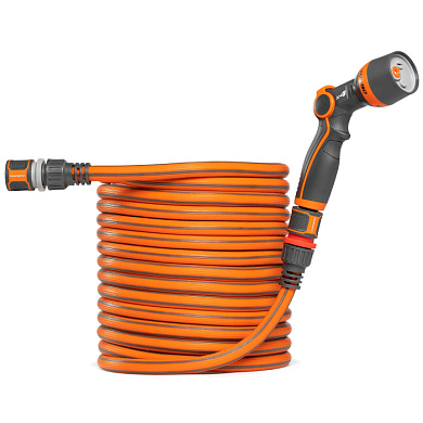 Шланг растягивающийся Aquazoom 30м с набором для полива DWH 6105 Daewoo Power DWH 6105