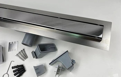 Трап для душа TIM BAD718002 Profi, линейный, 800