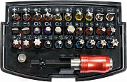 Набор бит PZ, PH, SL, HEX, Torx, TorxTR с битодержателем 32 пр. Yato YT-04622