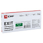 Светильник аварийно-эвакуационного освещения EXIT-101 односторонний LED EKF Basic EXIT-SS-101-LED
