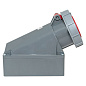 Розетка стационарная наружная 1342 3Р+РЕ 63А 380В IP67 EKF PROxima ps-1342-63-380