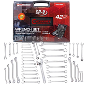 Комбинированный набор ключей 42 пр ForceKraft FK-5421MP