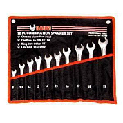 Набор комбинированных ключей 8-19 мм 10 пр. BAUM 30-10M