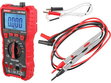 Мультиметр цифровой AM 7009 WORTEX 1323831