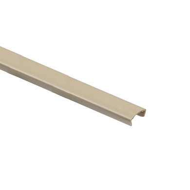 Профиль кромочный ПВХ C-18 беж (66) однотонный (2,6м) EL-MECH-PLAST 9816