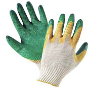 Перчатки х/б, латексное покрытие (двойной облив), 13 класс WUMAX 1899400143